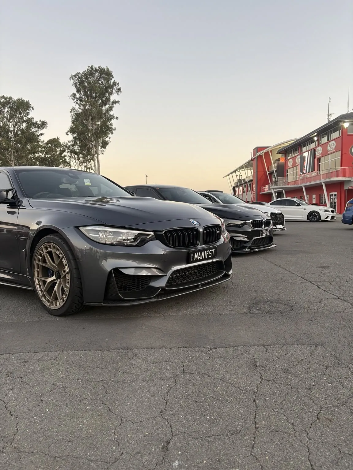 BMW M lineup at Onyx Prestige event